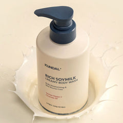 KUNDAL RICH SOYMILK CREAMY BODY WASH 500ml #Mellow Vanilla