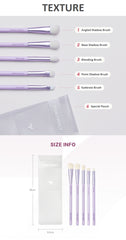 TONYMOLY Eye Make-Up Brush Set of 5pcs