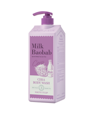BIOKLASSE Milk Baobab Cera Body Wash 1200ml #Mauve Tulip