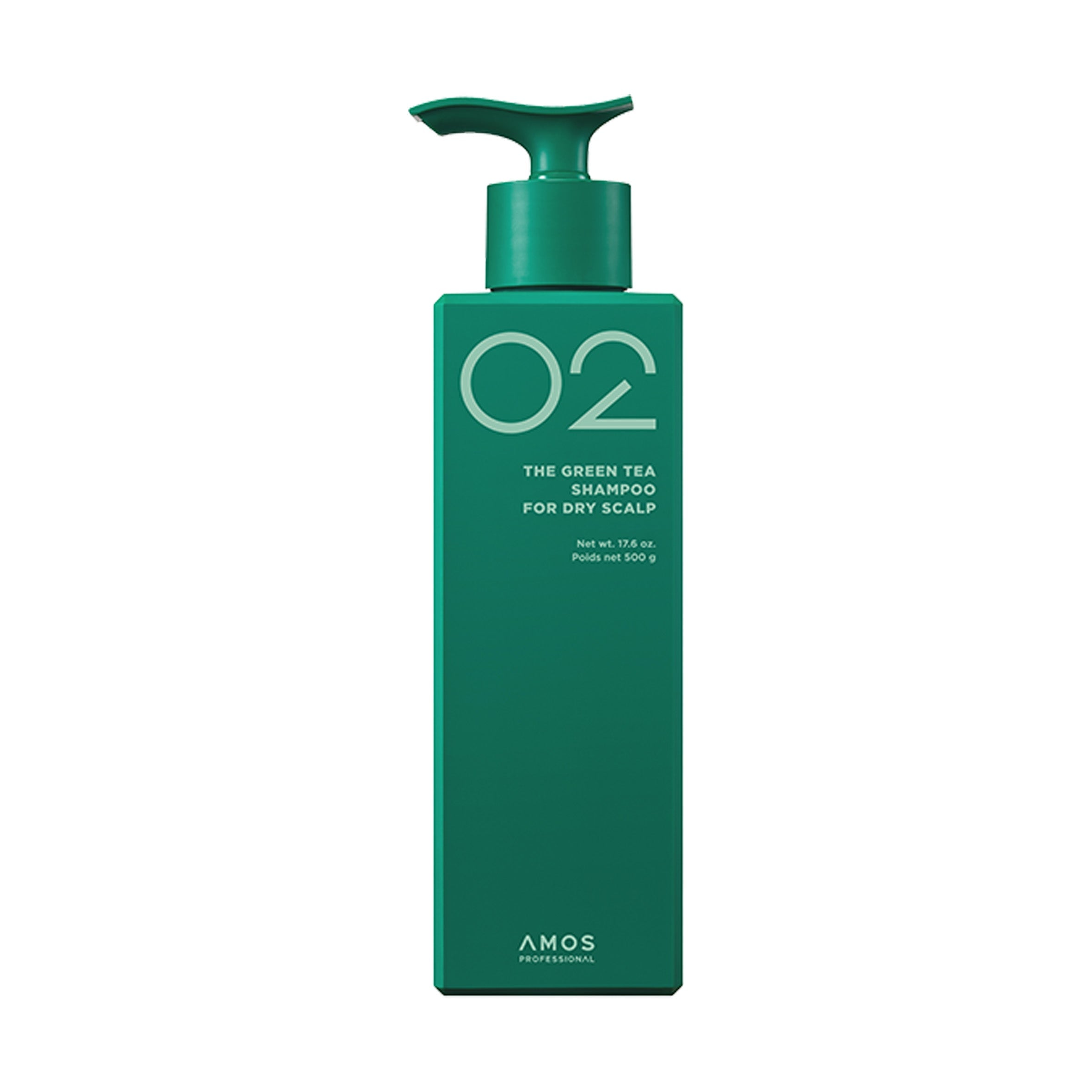 amos PROFESSIONAL THE GREEN TEA SHAMPOO FOR DRY SCALP 500ml