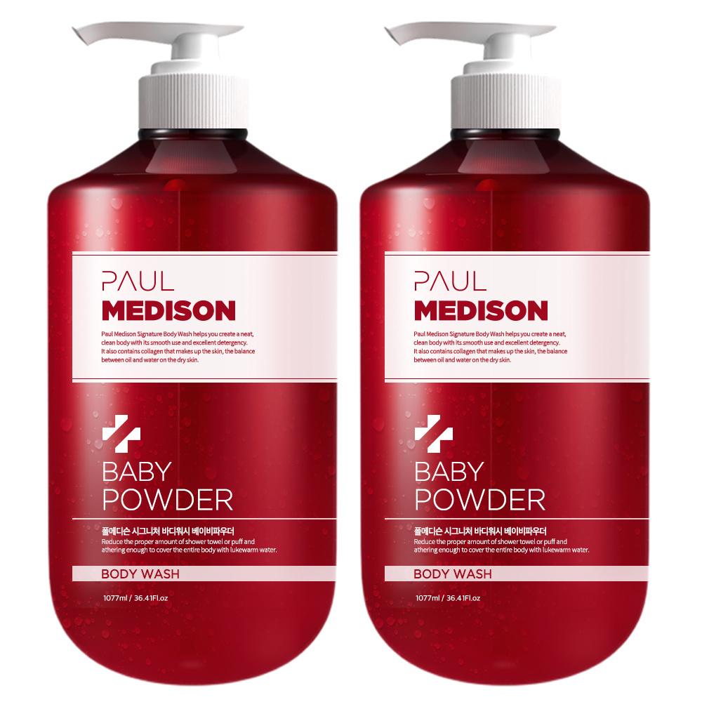 Paul Medison Signature Body Wash White Musk fragrance 1077mL 2pc
