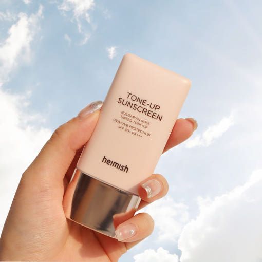 heimish Bulgarian Rose Tinted Tone-up Sunscreen SPF50+ PA+++ 30ml