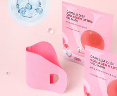 Round Lab Camellia Deep Collagen Firming Gel Mask Sheet 10g X 4ea