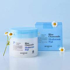 SKINFOOD Blue Chamomile Hyaluronic Pad 170ml/70ea