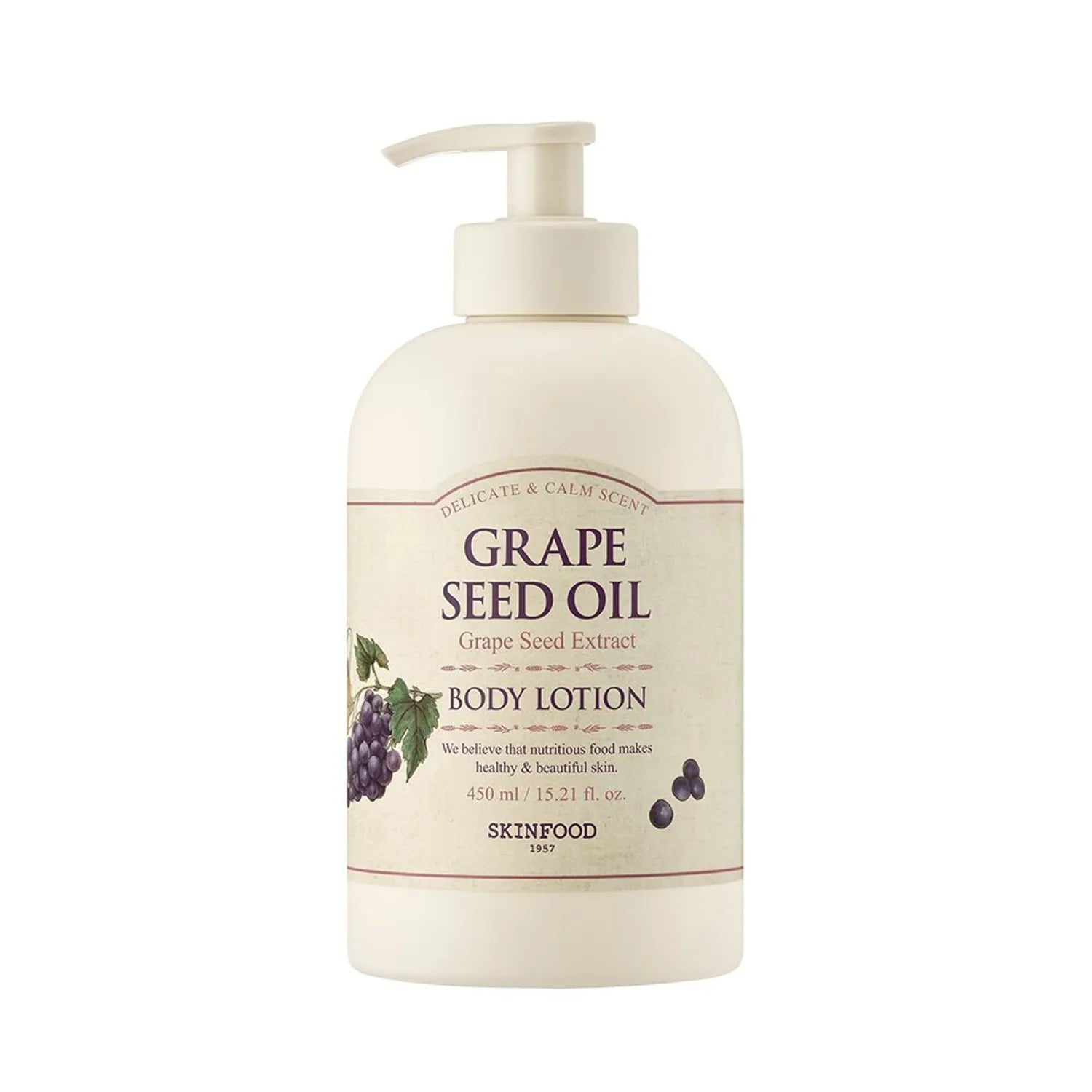 SKINFOOD Grape Seed Oil Body Lotion 450ml