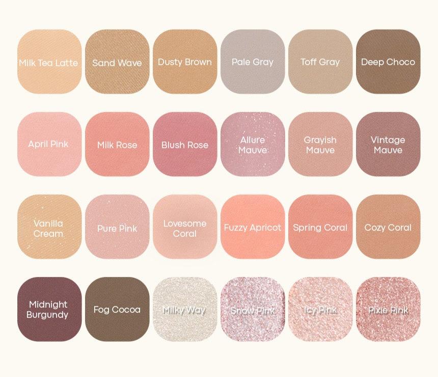 TONYMOLY Eye Tone Single Eye Shadow #401~#413